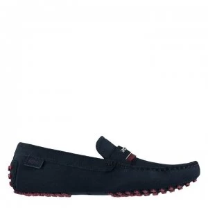 Image of Lacoste Plaisance 120 Shoes - Navy/Red