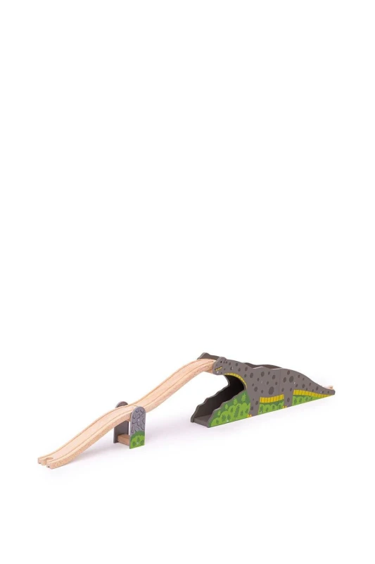 Image of Bigjigs Rail 'Bronto Riser' Train Accessory Grey unisex