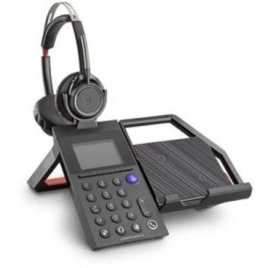 Image of Plantronics Poly ELARA 60 for Voyager Focus (+ Headset) Phone headset Bluetooth Cordless On-ear Black