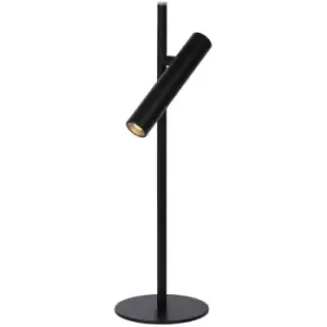 Image of Lucide PHILON - Table Lamp - Ø13cm - LED Dim. - 1x4,5W 3000K - Black