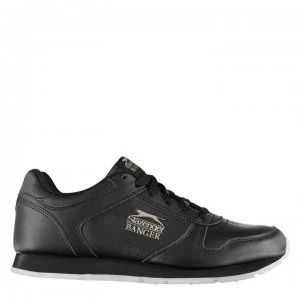 Image of Slazenger Banger Classic Mens Trainers - Black Tenn£r