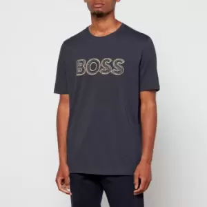 Image of BOSS Athleisure Logo 1 Cotton-Jersey T-Shirt - XL