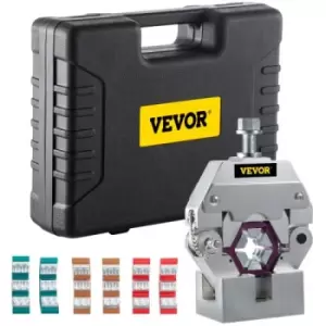 Image of VEVOR 71550 Portable Manual Hydraulic Pipe Press Hose Crimping Tool and Repaire Crimper Tools Manually Operated A/C Hose Crimper Tool Kit Durable with