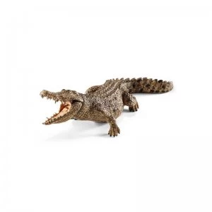 Image of Schleich Wild Life Crocodile Toy Figure