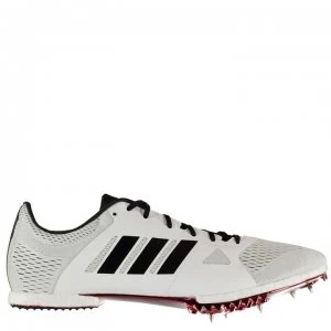 Image of adidas adizero Middle Distance Mens Track Running Shoes - Black/White