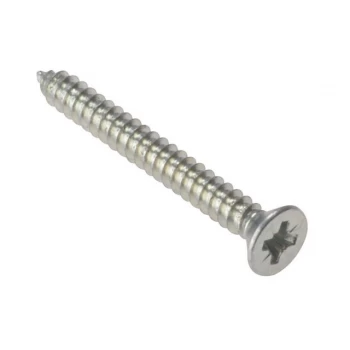 Image of ForgeFix Self-Tapping Screw Pozi Compatible CSK ZP 1.1/2in x 8 Box 200