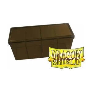 Image of Dragon Shield Storage Box with 4 compartments - Gold