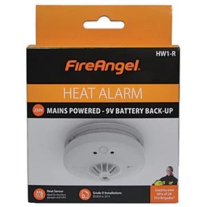 Image of FireAngel Mains Operated Heat Alarm