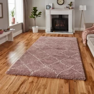 Image of Royal Nomadic 5413 Rug Pink and White