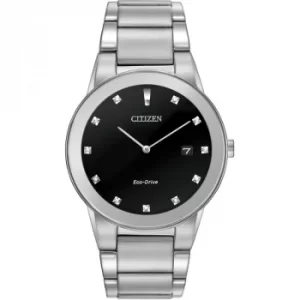 Image of Mens Citizen Eco-drive Axiom Stainless Steel Watch