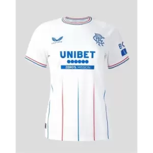 Image of Castore Rangers Away Shirt 2023 2024 Womens - White