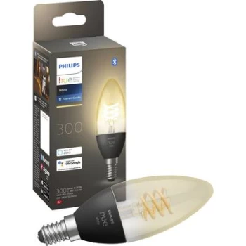 Image of Philips Lighting Hue LED light bulb 871951430223500 EEC: G (A - G) Hue White E14 Kerze Einzelpack Filament 300lm E14 4.5 W Warm white EEC: G (A - G)