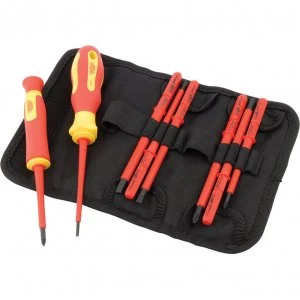 Image of Draper Expert 10 Piece VDE Insulated Screwdriver Set