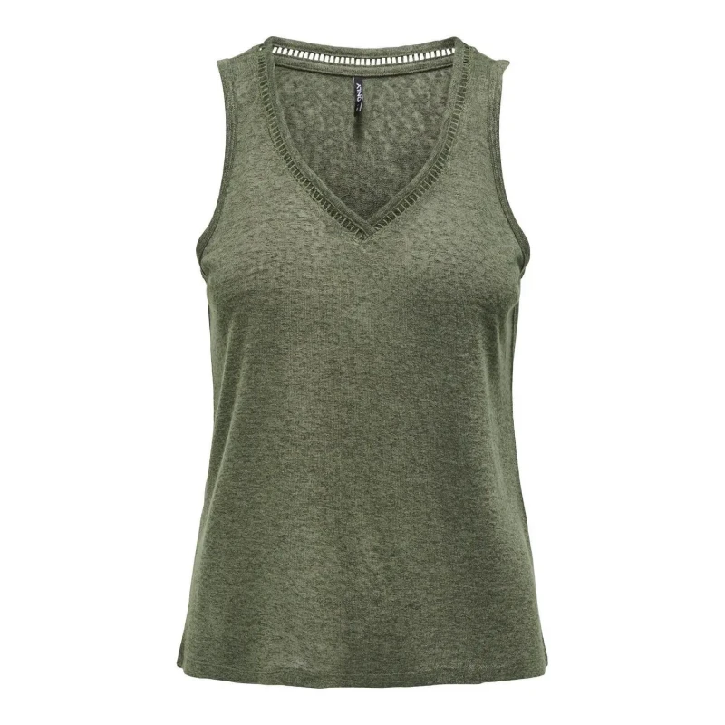 Image of Only Womens long-sleeved T-Shirt Only Penny Vert Female L