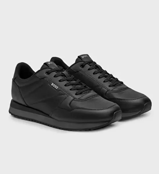 Image of BOSS kai runn trainers in Black UK 9 (EU 43)