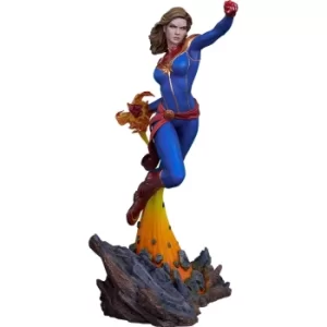 Image of Sideshow Collectibles Avengers Assemble Statue 1/5 Captain Marvel 41 cm