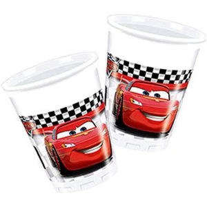 Image of Disney Car Cups (Pack Of 8)