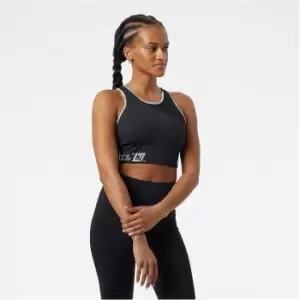 Image of New Balance London Edition Q Speed Running Bra - Black