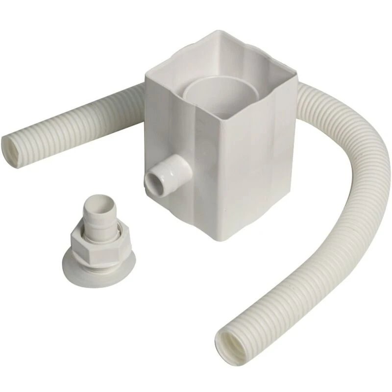 Image of WATER BUTTS DIRECT Rain Diverter Kit - White 5060173104658
