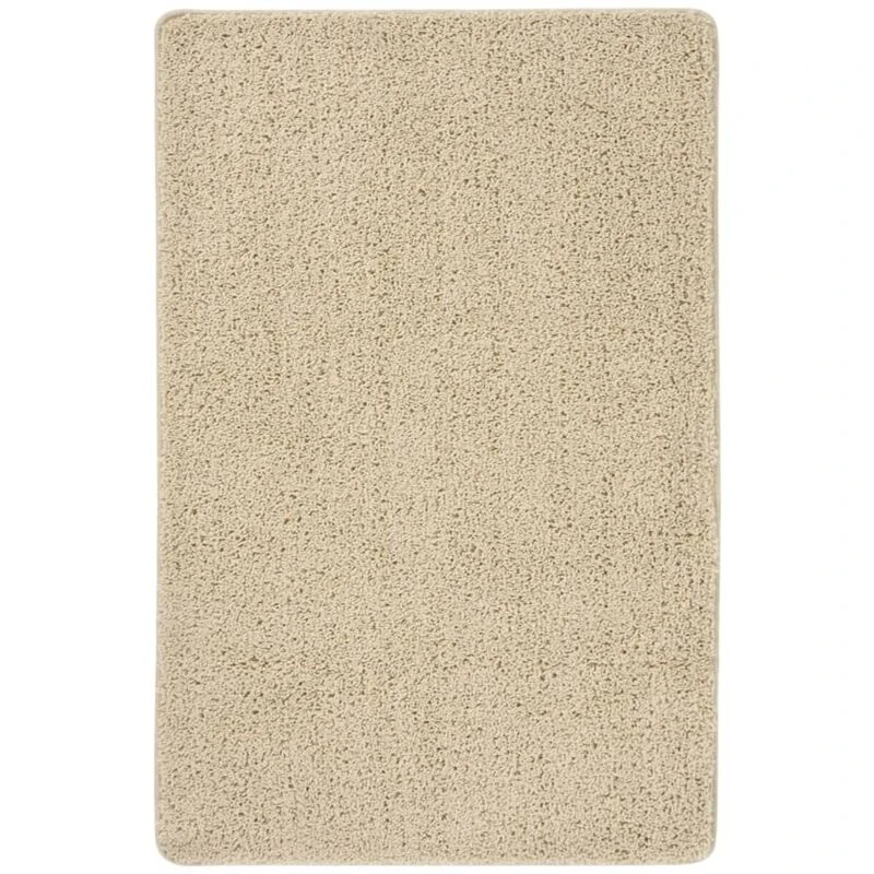Image of VIDAXL Shaggy Rug Cream 200x290cm Anti Slip vidaXL 8720286849064