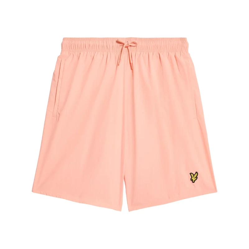 Image of Swim shorts Lyle & Scott Plain Orange Male XS