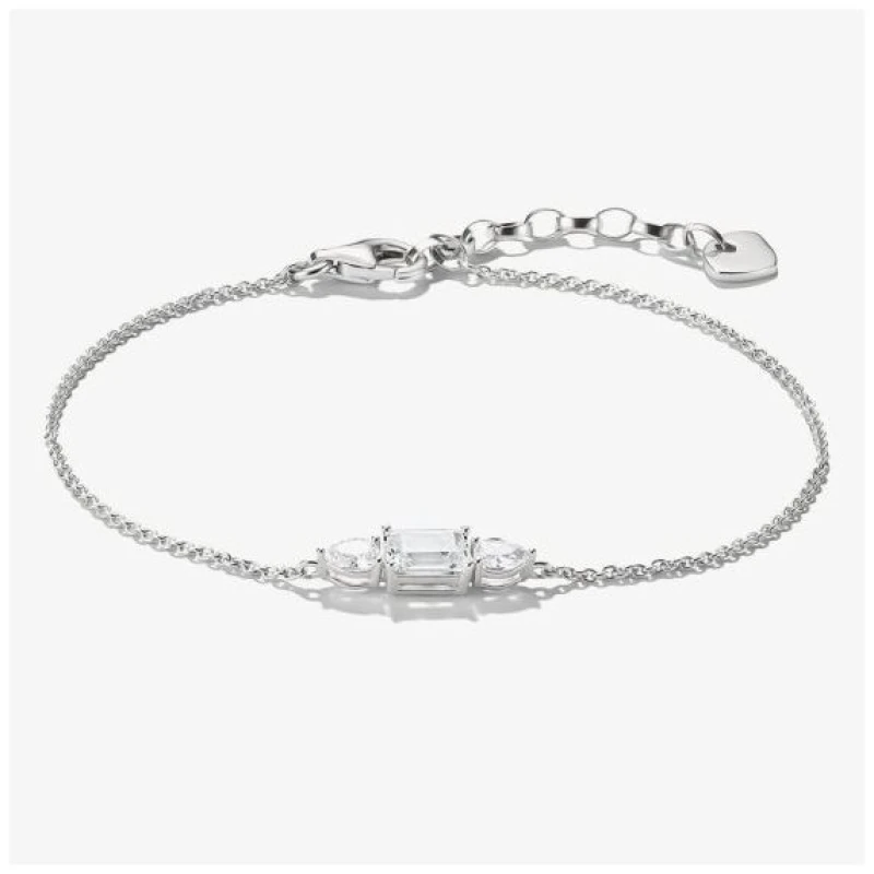 Image of Thomas Sabo A2221-051-14-L19V Silver Bracelet With Sparkling Jewellery