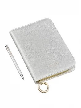 Image of Ted Baker Ladies Travel Organiser Silver, One Colour, Women