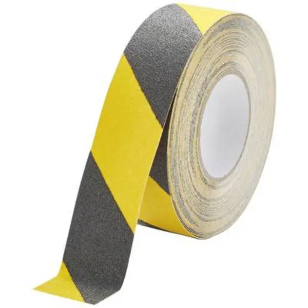 Image of Durable DURALINE GRIP 1083130 Anti-slip tape Black, Yellow (L x W) 15 m x 50 mm