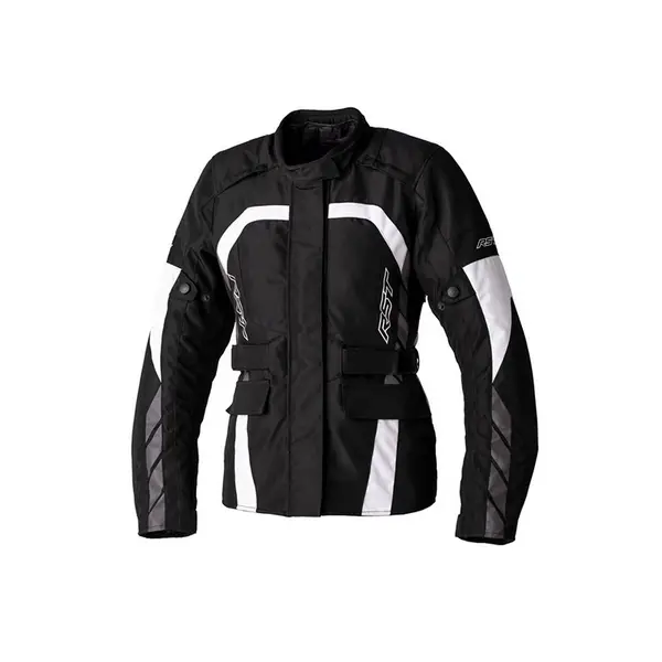 Image of RST Alpha 5 Ladies Jacket Black Grey White Size 10
