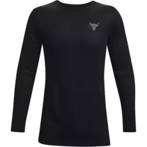 Image of Under Armour Project Rock Authentic T Shirt Mens - Black