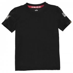 Image of Alpha Industries Badge Tee - Black 03