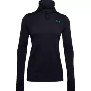 Image of Under Armour Seamless Balaclava Top Womens - Black
