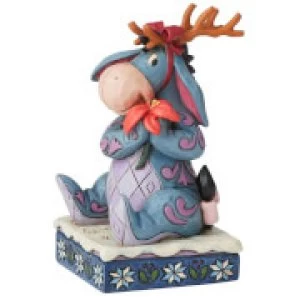 Image of Disney Traditions Winter Wonders (Eeyore Christmas Figurine)