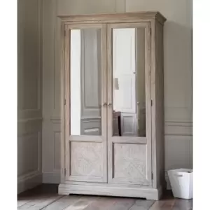 Image of Gallery Direct Mustique 2 Mirror Door Wardrobe