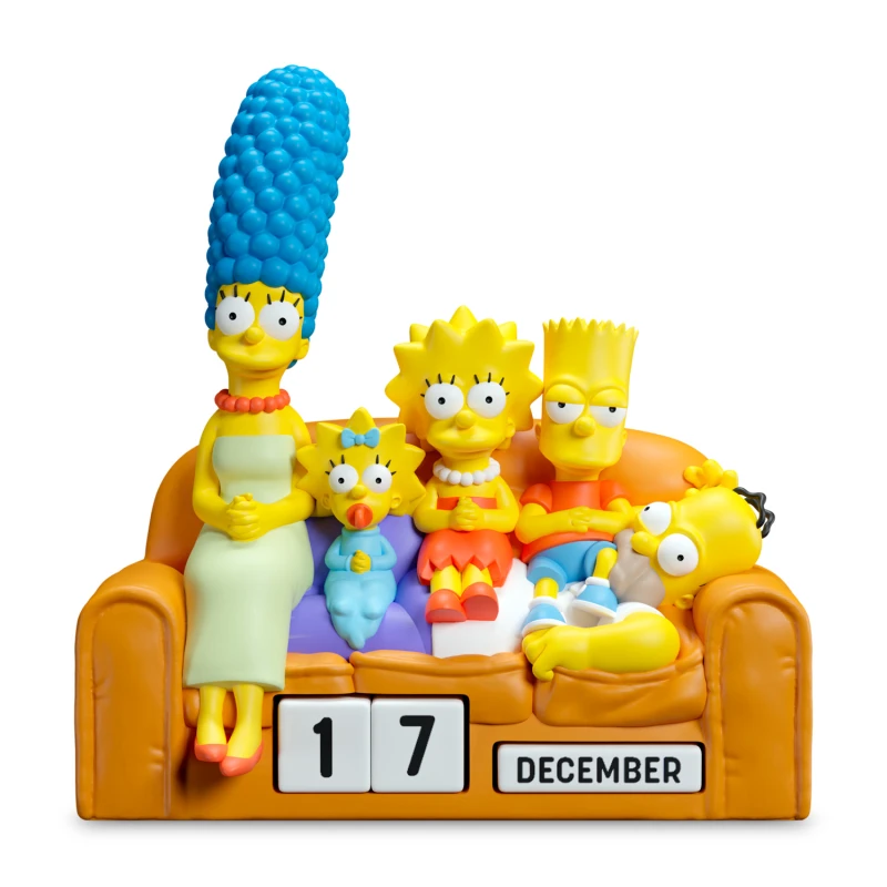 Image of The Simpsons Family 3D Perpetual Calendar
