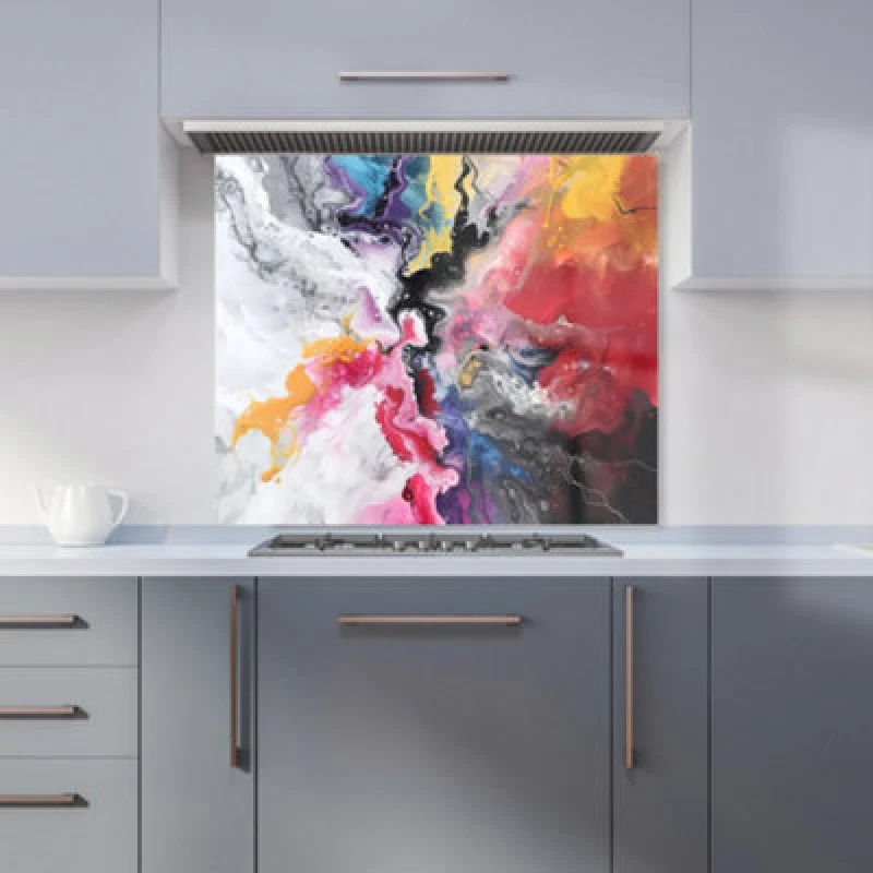 Image of Warren Reed - Designer Zebra Texture Pattern Tea Towel in Grey Grey Unisex