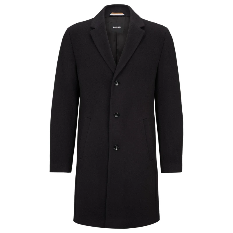 Image of Boss Mens H Hyde C Trench Coat Dark Blue male 36 (46)