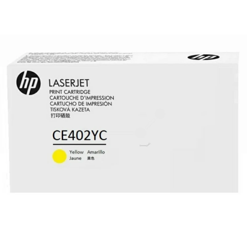 Image of HP CE402YC/507A Toner cartridge yellow extra High-Capacity Contract. 7