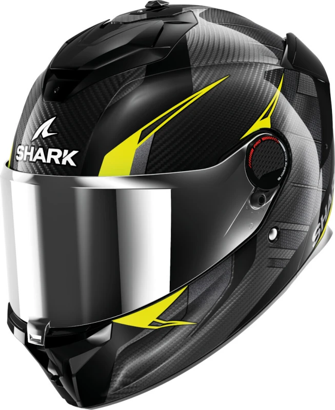 Image of Shark Spartan GT Pro Kultram Carbon Helmet, black-yellow, Size 2XL for Men
