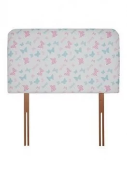 Image of Airsprung Kids Divan Headboard - Butterfly Print