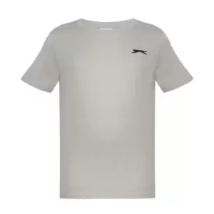 Image of Slazenger Plain T Shirt Junior Boys - Beige