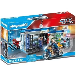 Image of Playmobil City Action Prison Escape Playset