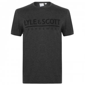 Image of Lyle and Scott Sport Harridge Sport T Shirt - Black Z366