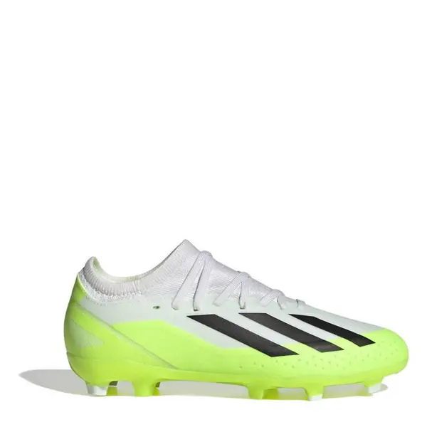 Image of adidas X Crazyfast League Childrens Firm Ground Boots Firm Ground Football Boots C10 (28) White 08018527100