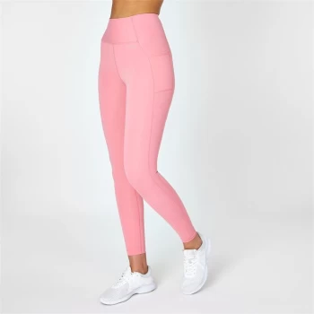 Image of USA Pro High Rise Leggings Womens - Pink