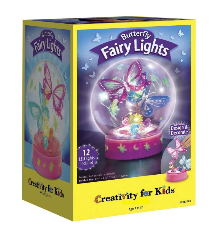 Image of Creativity for Kids Butterfly Fairy Lights Multicolor Unisex