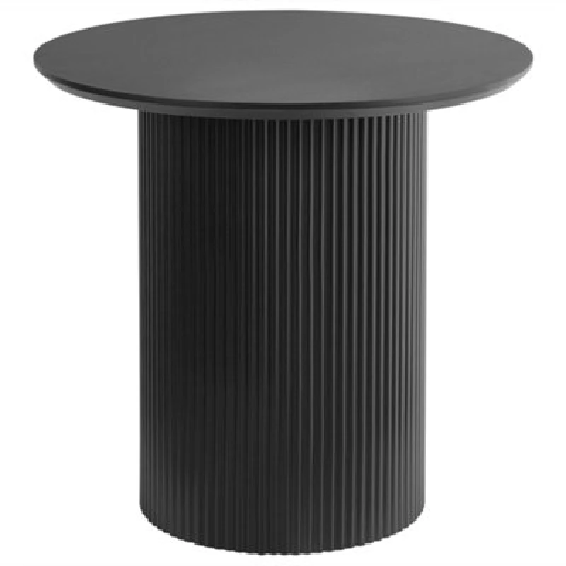 Image of Beliani Side Table Leona Black