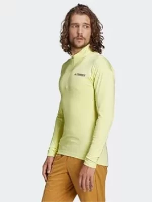 Image of adidas Terrex Xperior Top, Yellow Size M Men