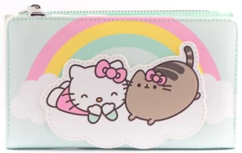 Image of Hello Kitty Loungefly - Hello Kitty x Pusheen Wallet multicolour