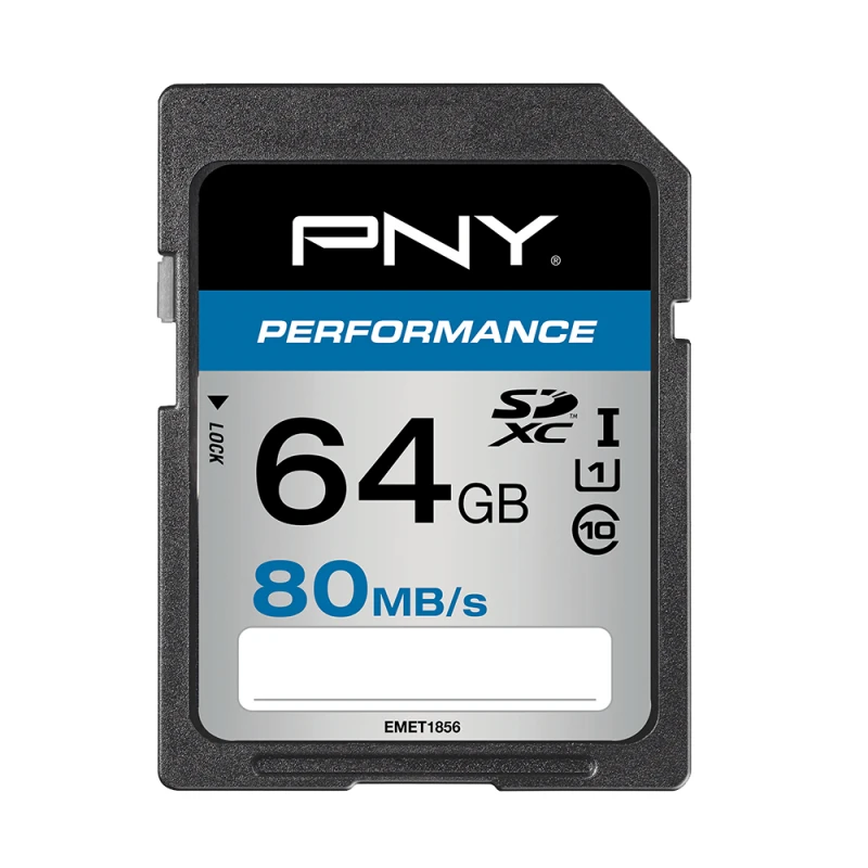 Image of PNY Performance 64GB SDXC UHS-I Class 10